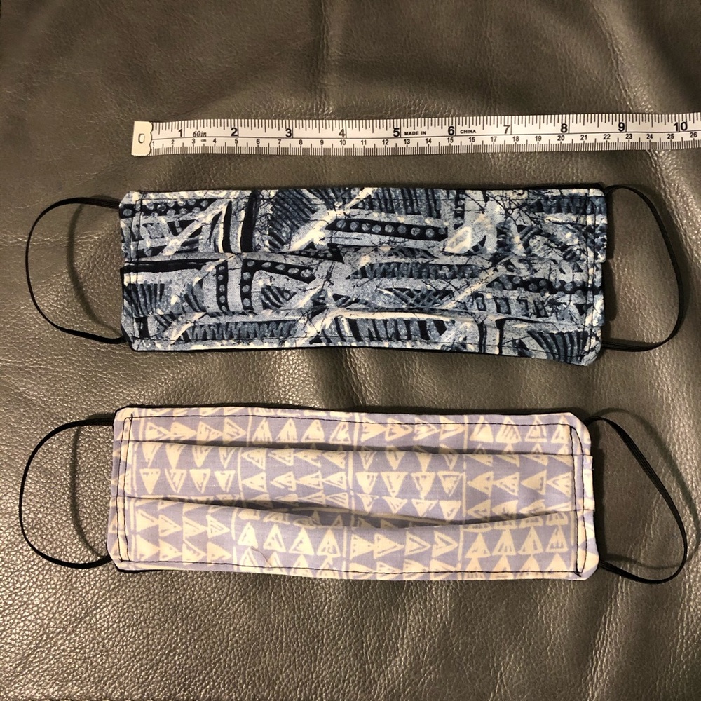Facemask 3 ply, 2 for $12